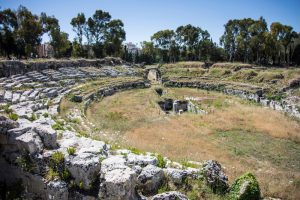 Amphithéâtre de Syracuse en Sicile
