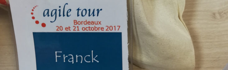 Agile Tour Bordeaux 2017 - Badge orateur - Franck